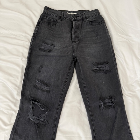 pacsun high rise straight leg jeans  size 26   details: -perfect condition - Picture 3 of 5